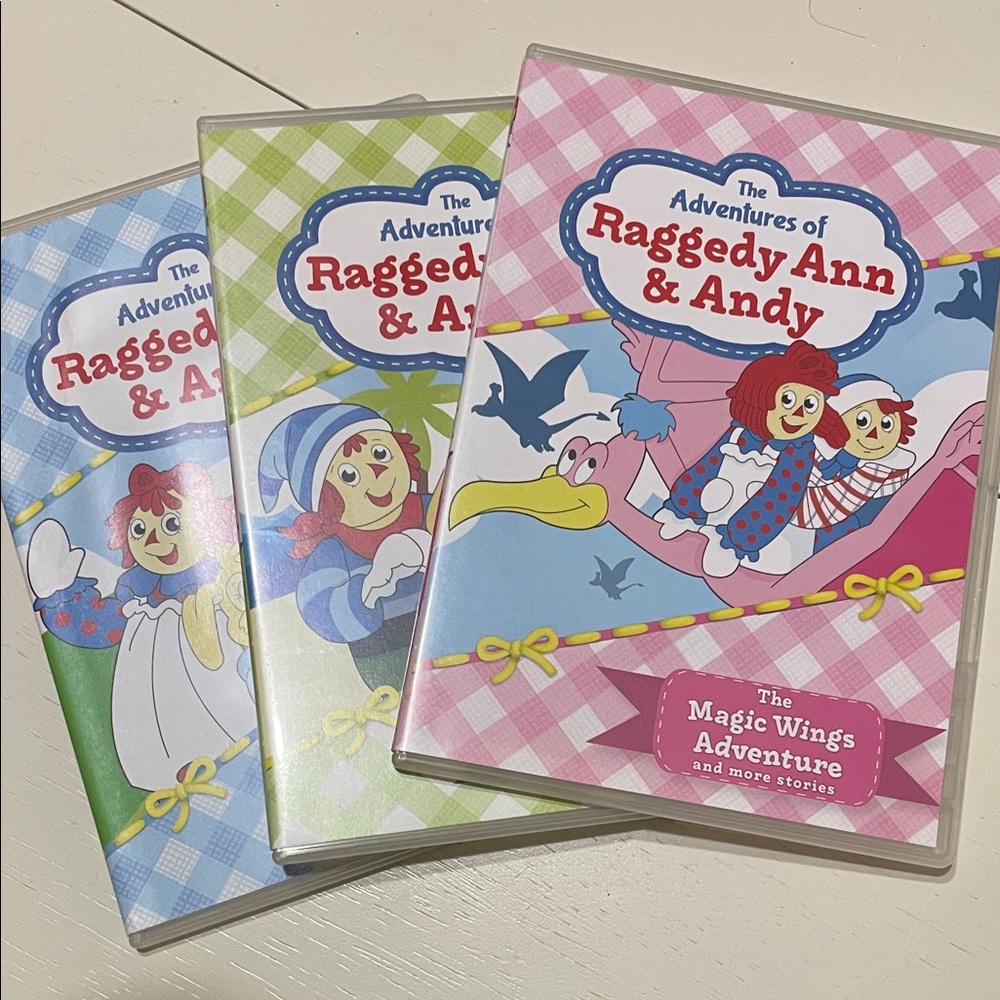 Raggedy Ann & Andy DVD Set